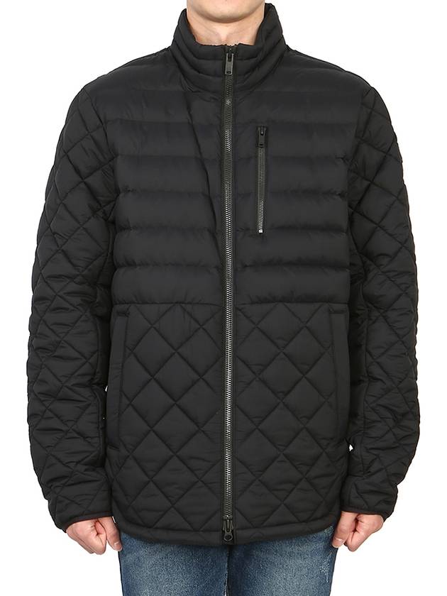 Boyenton Quilted Zip-Up Jacket Black - MOOSE KNUCKLES - BALAAN 4