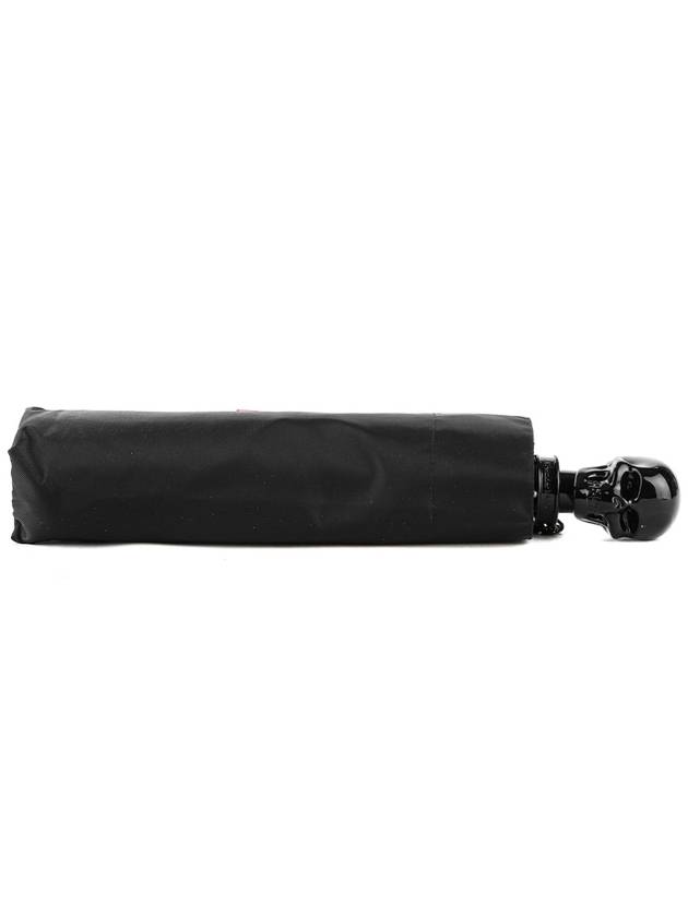 skull folding umbrella black - ALEXANDER MCQUEEN - BALAAN.