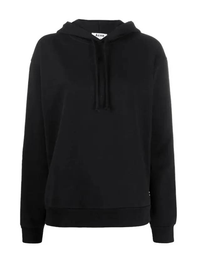 Contrast Tape Hoodie Black - ACNE STUDIOS - BALAAN 2