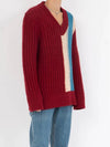 Calvin Klein 205W39NYC by oversized chunky stripe sweater - RAF SIMONS - BALAAN 3