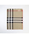 Check Light Wool Silk Muffler Archive Beige - BURBERRY - BALAAN 2