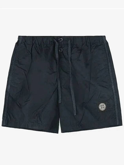 Wappen Patch Nylon Metal Swim Shorts Dark Grey - STONE ISLAND - BALAAN 2