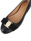 Varina Bow Ballet Flats Black - SALVATORE FERRAGAMO - BALAAN 8