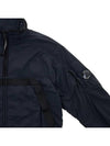 Men's Lens Wappen Zip-Up Jacket Navy - CP COMPANY - BALAAN 5