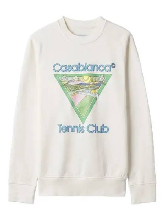 Tennis club icon sweatshirt white - CASABLANCA - BALAAN 1