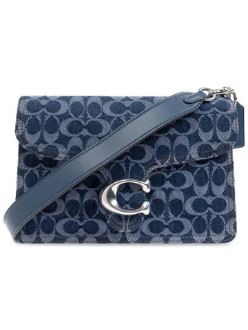 Coach Shoulder Bag Tabby, Women's, Navy Blue - COACH - BALAAN 1