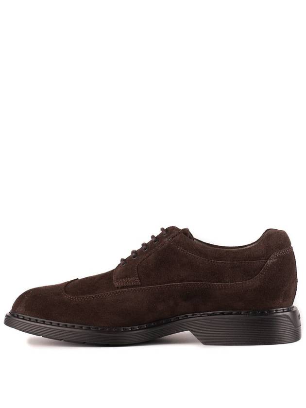 suede derby shoes brown - HOGAN - BALAAN 3