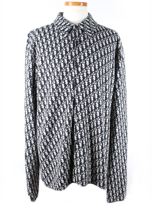 Oblique knit shirt XL - DIOR - BALAAN 2