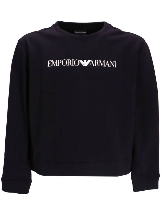 Emporio Armani Sweaters Blue - EMPORIO ARMANI - BALAAN 1