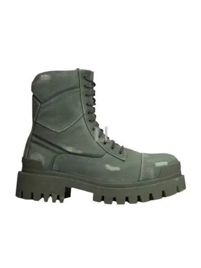 Strike Combat Boots Gren - BALENCIAGA - BALAAN 2