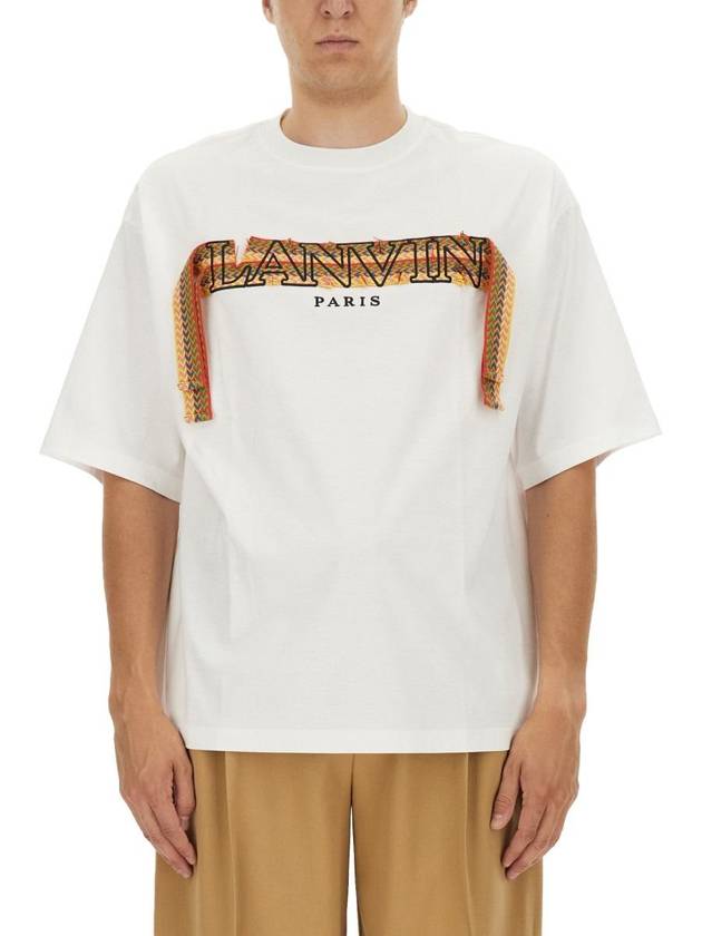 24FW T-Shirt RMTS0026J198A2301 White - LANVIN - BALAAN 2