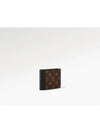 Multiple 2-Fold Bifold Wallet Brown Black - LOUIS VUITTON - BALAAN 4