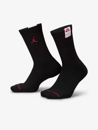 Jordan Everyday Crew Socks Black - NIKE - BALAAN 2