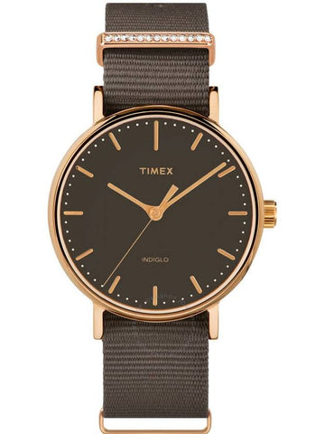 Timex Fairfield Quartz Brown Dial Ladies Watch TW2R48900 - TIMEX - BALAAN 1