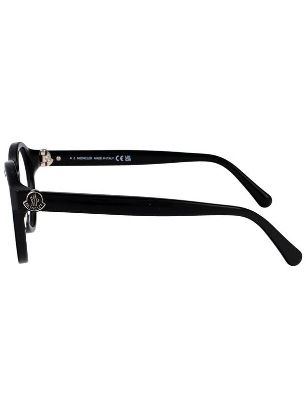 eyewear round glasses black - MONCLER - BALAAN 4