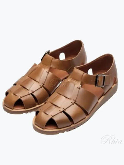 Pacific Buckle Gladiator Sandals Brown - PARABOOT - BALAAN 2