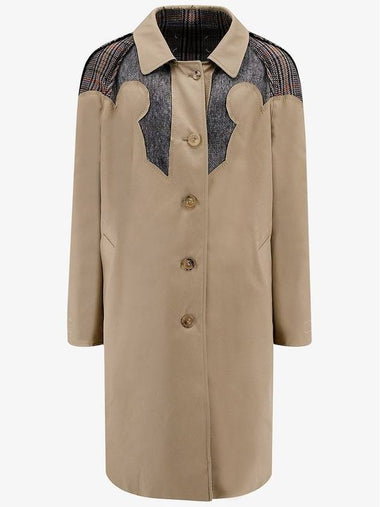 23 fw nylon cotton coat WITH wool MADRAS LINING S67AH0040S48086154 B0650503030 - MAISON MARGIELA - BALAAN 1