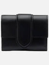 Le Compact Bambino Flap Card Wallet Black - JACQUEMUS - BALAAN 3