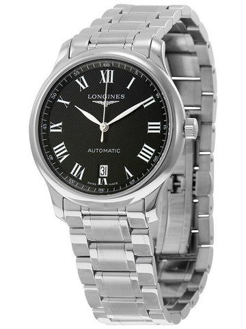 Longines Master Collection Automatic Black Dial Men's Watch L2.628.4.51.6 - LONGINES - BALAAN 1