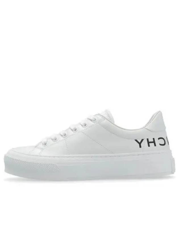 City Sports Leather Low Top Sneakers White - GIVENCHY - BALAAN 2