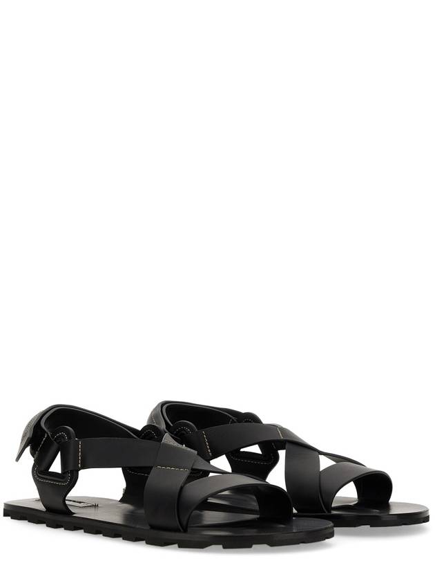 leather sandals J50WP0018P0503 - JIL SANDER - BALAAN 4