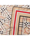 Silk Vintage Check Logo Print Scarf Archive Beige - BURBERRY - BALAAN 4