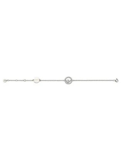 FF Logo Chain Bracelet Silver - FENDI - BALAAN 2