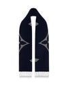 Men's Monogram Giant Scarf Navy - LOUIS VUITTON - BALAAN 3