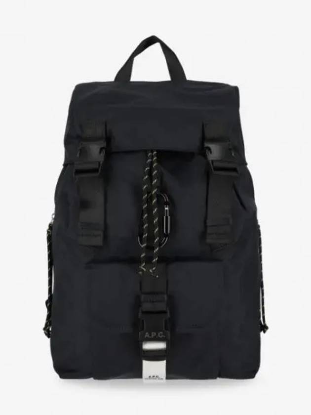 Track Logo Buckle Nylon Backpack Dark Navy - A.P.C. - BALAAN 2