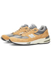 991 Made in UK Tan Gray - NEW BALANCE - BALAAN 3