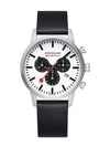 Men's Leather Wrist Watch Chrono MSD.41410.LBV - MONDAINE - BALAAN 1