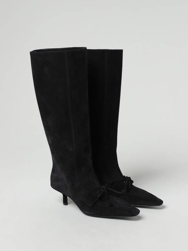 Storm Suede Boots 50mm 8077383 - BURBERRY - BALAAN 3