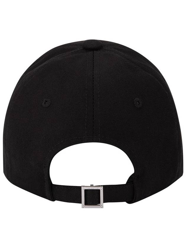 Embroidered Logo Ball Cap Black - WOOYOUNGMI - BALAAN 4