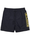 International Large Logo Swim Shorts Black - BARBOUR - BALAAN 2