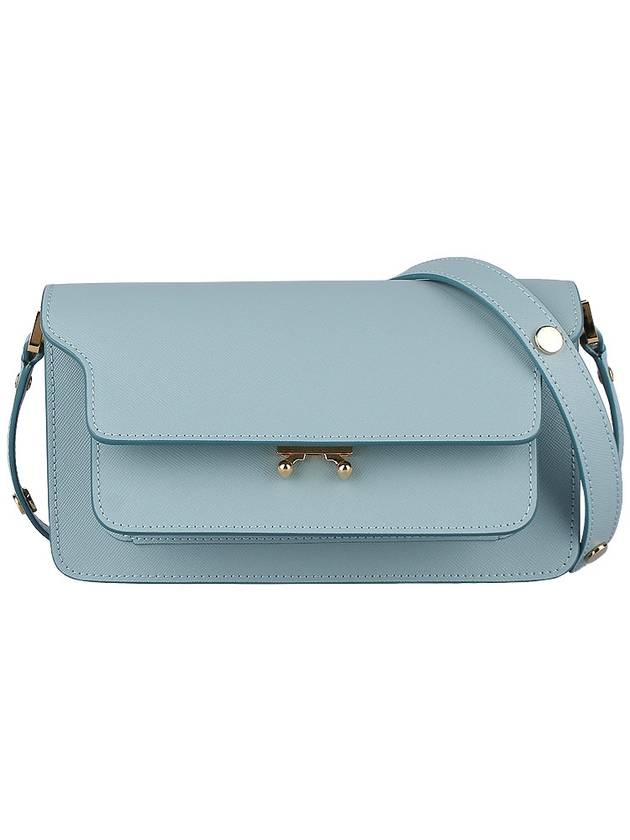 Trunk East West Shoulder Bag Light Blue - MARNI - BALAAN 3