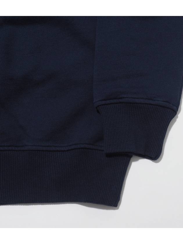 Small Heart Logo Sweatshirt Navy - AMI - BALAAN 7