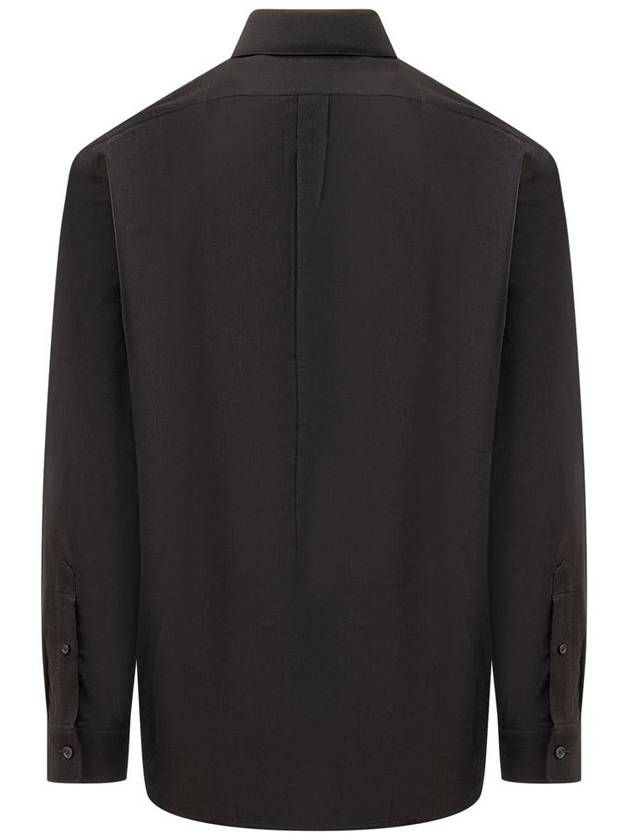 4G Embroidered Long Sleeve Shirt Black - GIVENCHY - BALAAN 3