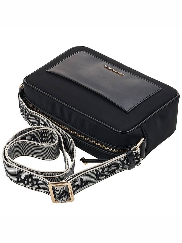 Jet Set Lettering Logo Cross Bag Black - MICHAEL KORS - BALAAN 5