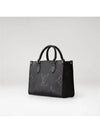 OnTheGo PM Monogram Tote Bag Black - LOUIS VUITTON - BALAAN 3