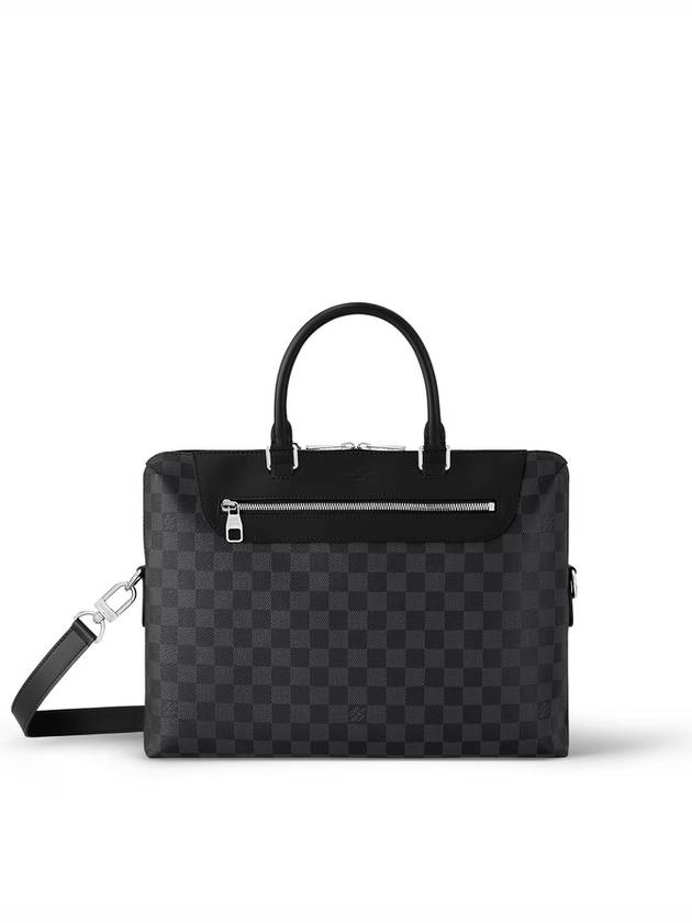 Porte Documeng Jour Briefcase Gray - LOUIS VUITTON - BALAAN.