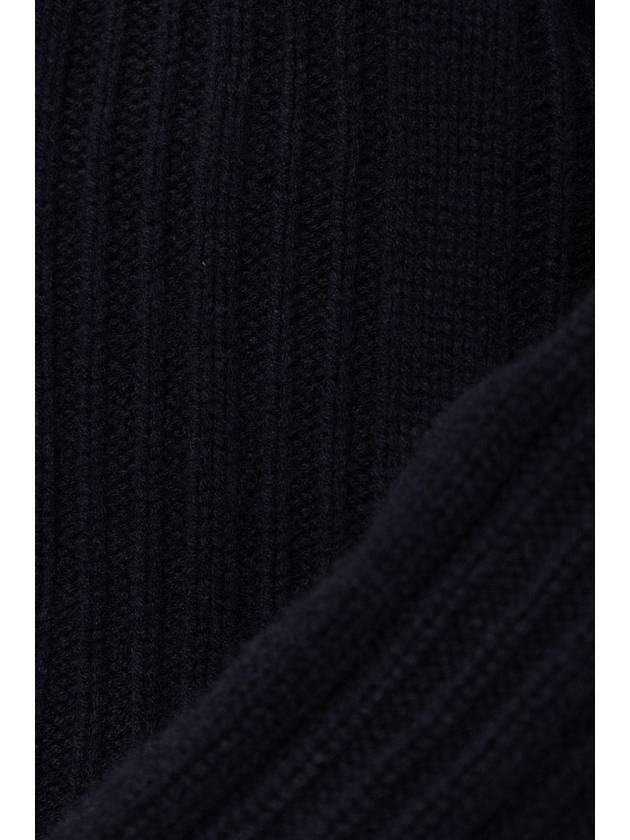 Max Mara Wool Turtleneck Vitalba, Women's, Navy Blue - MAX MARA - BALAAN 5