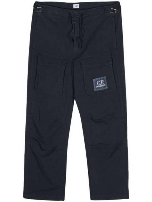 50 Fili Loose Straight Pants Navy - CP COMPANY - BALAAN 1