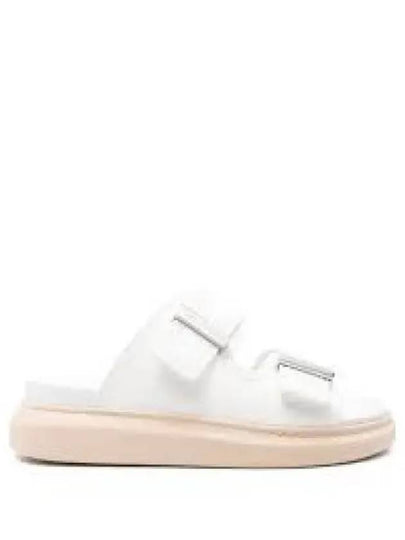 Logo Slippers White - ALEXANDER MCQUEEN - BALAAN 2