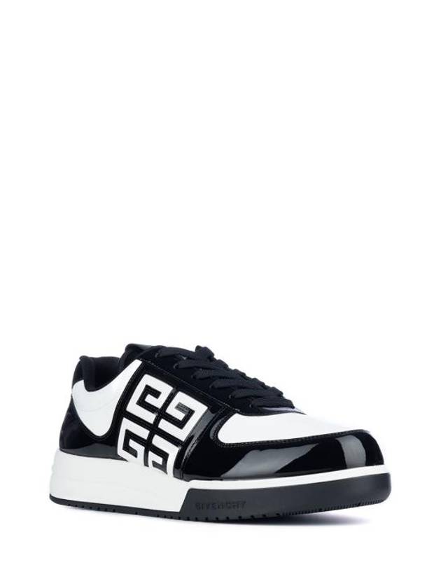 G4 Patent Leather Low Top Sneakers Black - GIVENCHY - BALAAN 3