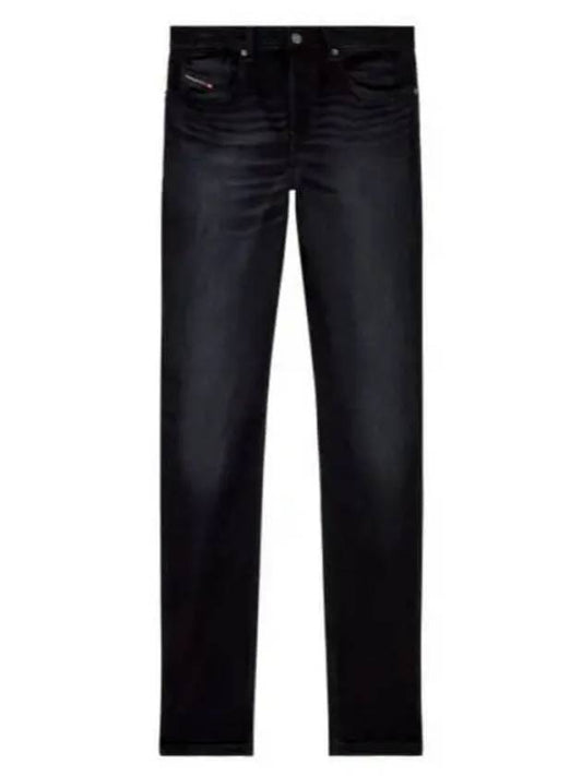 Tapered Regular Fit Jeans Black - DIESEL - BALAAN 2