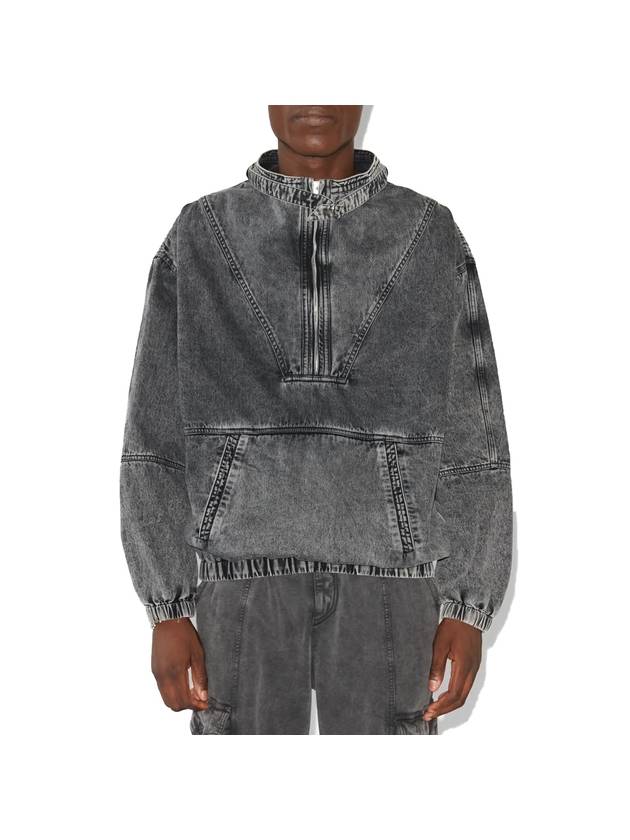 Claude Denim Anorak Grey - ISABEL MARANT - BALAAN 1