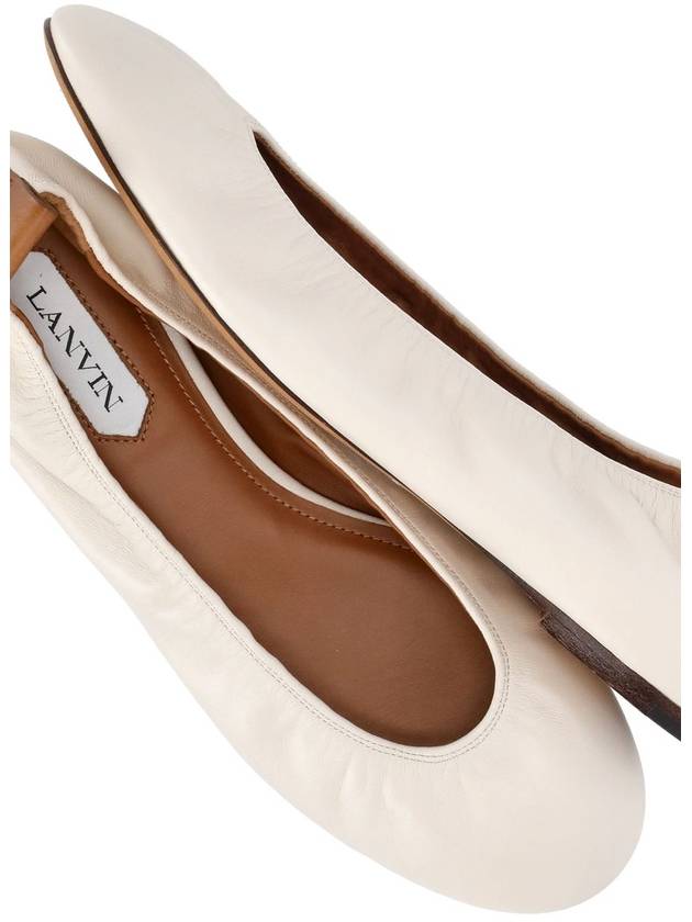 Flat Shoes FWBAMB02NAPAP24 052 Beige o Tan - LANVIN - BALAAN 6