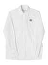 Women's Foxhead Oxford Shirt White - MAISON KITSUNE - BALAAN 6