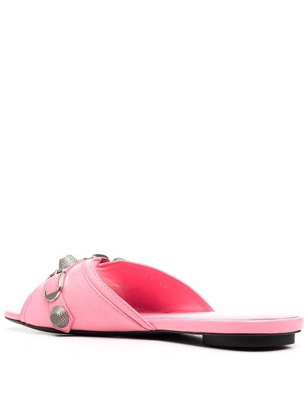 Women's Cargol Lambskin Slippers Pink - BALENCIAGA - BALAAN 4