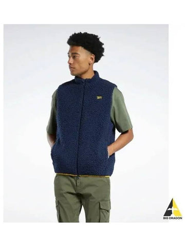 Sherpa Vest Navy IC9163 - REEBOK - BALAAN 1